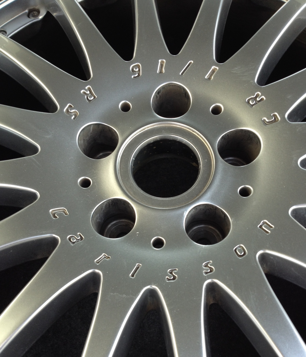 カールソン1/16RS　ホイールガリ傷リペアのブログを更新しました。